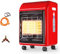 Energy Efficient Heaters,Portable Gas Heater 4.2Kw Calor Gas Heater Indoor Mobile Cabinet Ceramic Ceramic Heating Plate with Wheels Comes with Free Hose And Regulator 3 Heat Settin