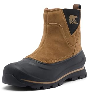 SOREL Men's Buxton Pull On Waterproof Boot - Delta, Black - 11