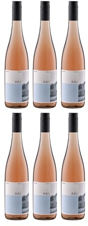The gentle wine Pink Roséwein Rosé halbtrocken Deutschland inkl. FeinWert E-Book (6 x 0.75 l)