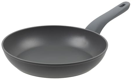 RESTO 93193 Bratpfanne 24cm - Pfanne aus recycelbarem Aluminium - alle Herdplatten, Induktion - Steakpfanne mit keramischer Antihaftbeschichtung, PFAS-frei, verstärktem Boden und ergonomischem Griff
