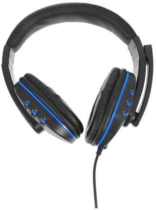 TINEASUR Auriculares Gaming con Cable Reducción de Ruido Control de Micrófono Compatibles con Pro Slim y Pc Diadema