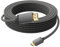 USB C to HDMI Cable 4K 20FT, High Speed Long Type-C to HDMI Cord-Braided, Thunderbolt 3/4/5 Compatible for PC, Monitor, TV, Projector, Galaxy S8 to S23, iPhone 15/16, MacBook, iPad Pro, Dell XPS