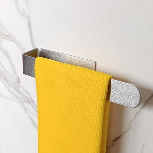 LOANE - Porta asciugamani adesivo da bagno senza trapano - Accessori da parete, Kit portasciugamani