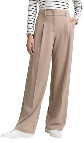 Tom Tailor Damen TTLEA Wide Leg Hose