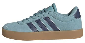 Adidas Unisex Kinder VL Court 3.0 Shoes Kids, Mint ton/preloved Ink/Silver met., 37 1/3 EU