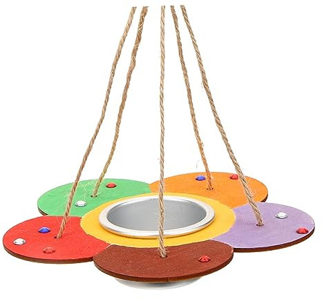 BESTonZON 1 Satz DIY Holz Vogelhaus Kinderhandwerk Vogelhäuschen zum bemalen Vogelhause -Kits Vogelhäuschen Vogelfutter-Kits unfertiges Vogelhäuschen aus Holz hölzern