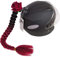 3T-SISTER Bowknot Helm geflochtener Pferdeschwanz Motorrad Fahrrad Helm Haar Zöpfe Haarteile für Erwachsene (Wine red)