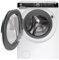 Hoover HWPD 414AMBC/1-S H-WASH 500 PRO Lavatrice Smart 14 Kg, 1400 Giri, Wi-Fi + Bluetooth, Carica Frontale, Funzione Vapore, Motore Inverter, Libera Installazione, 60-67-85 cm, Bianco, Classe A