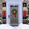Nircho Weihnachten Nussknacker Banner, Dekoration für den Außenbereich Weihnachten Dekor Soldat Modell Nussknacker Weihnachtsbanner für Haustür, Veranda, Garten, Innenbereich, Urlaub Dekoration (Rot)
