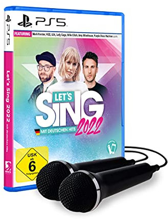 Let's Sing 2022 mit deutschen Hits [+ 2 Mics] (PlayStation 5)