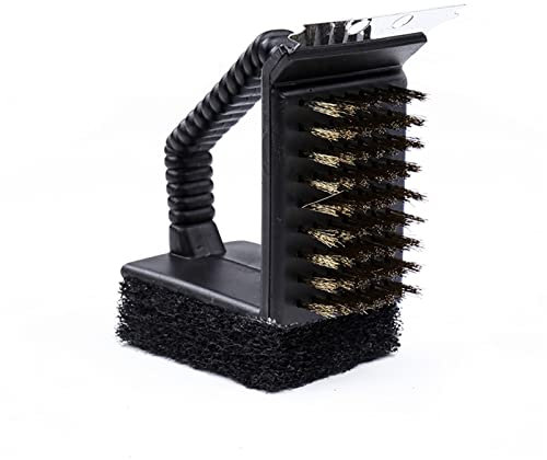 ZHAIHUA Grillpinsel, multifunktionale Reinigungsbürste, Grillreinigungsbürste, BBQ-Grill-Grillpinsel und Schaber, am besten for jeden Grill-Whirlpool & Keramik