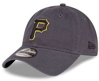New Era Pittsburgh Pirates MLB Core Classic Grau Verstellbare 9Twenty Cap - One-Size