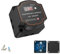 AULESSE Isolateur de batterie double intelligent avec voltmètre numérique, relais sensible à la tension VSR pour VTT, UTV, bateau, camping-car, camping-car, SUV à 5 roues.