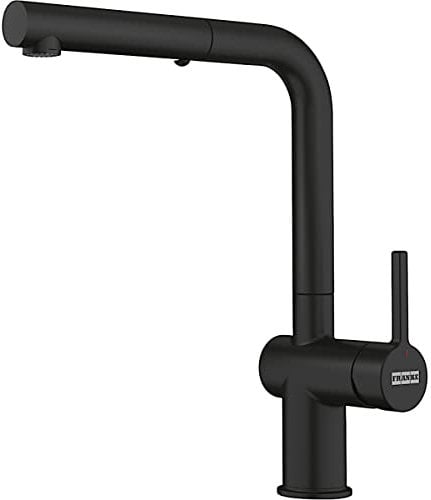 Franke 115.0653.382, Küchenarmatur Active L pull out spray, Matte black