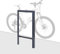 Mendler Fahrradbügel HWC-J74 Fahrradständer Anlehnbügel, verzinkter Karbonstahl Outdoor-pulverbeschichtet 115x60x6cm - anthrazit