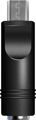 A Micro USB Plug to DC 5.5x2.1 Jack Socket. DC Male To Micro USB Female Adapter.