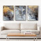 DLKAJFK Islamische Bilder Set,Islamisches Arabische Kalligraphie Leinwand Malerei, Modern Bilder Dekorative,Ohne Rahmen(Stile 1, 50 * 70cm*3)…