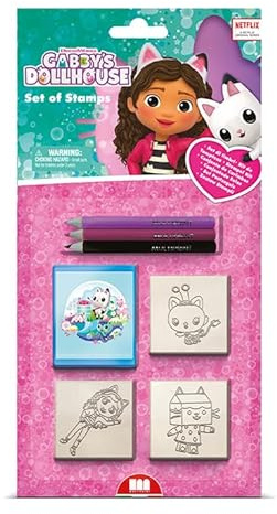 Multiprint - GABBIS Doll House Blister 3 TIMBRI, 3117