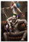 SORECI Joker und Harley Quinn Leinwand-Poster, Wandkunst, Dekordruck, Gemälde für Wohnzimmer, Schlafzimmer, Dekoration, ungerahmt, 30 x 45 cm