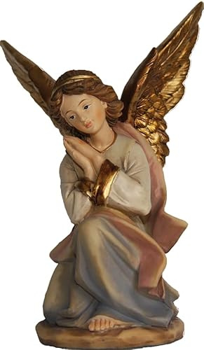 FADEDA Engel/Höhe:30 cm/handbemalt/detailgetreue Krippen Figuren - Weihnachten Tisch Dekoration Krippe Zubehör