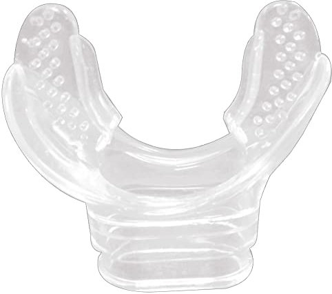 Lodokdre 1 boccale in silicone per immersioni, regolatore di respiro, boccaglio, per immersioni, in silicone anti-allergico