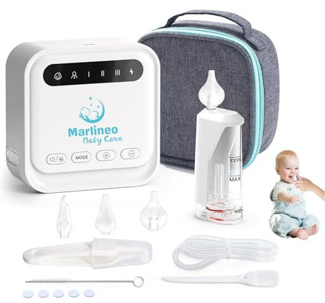 Aspirateur nasal électrique professionnel | Mouche-bébé | Mouche bebe electrique | Lavage nez | Hygiène de bébé | Aspire nez bebe | Ideal nettoyage petits | Accessoire soin bebes | Freenose Pro