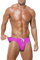 Casey Kevin Slip de Bain Homme - avec Cordon Réglable - Taille Basse Short de Natation - Sports Plage Swimming Trunks
