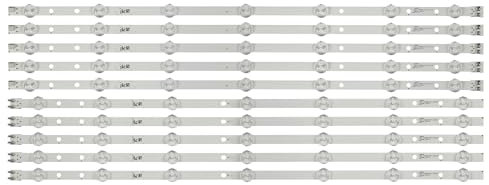 ALMVIS Bande De Lampe De Rétro-éclairage LED, Compatible avec Samsung TV 55 Pouces, 2013SVS55 D3GE-550SMA-R1 D3GE-550SMB-R0 UN55H6203 UN55J6200 UN55J6201 LH55MDCPLGC Lumière de télévision LED