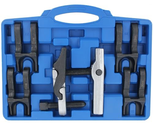 Stahl-Faust Kugelgelenk Tragegelenk Spurstangenkopf Abzieher Ausdrücker Satz Werkzeug 7-teilig