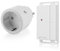 Smartwares Tür-/Fensteröffnungssensor-Set - Mit Stecker und Magnetkontakten - Für Geräte bis zu 3600 W - 30 m Reichweite