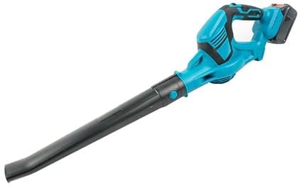 Akku-Laubbläser, Laubbläser für Makita akku 18V, Elektrischer Laubbläser 0-15m/s, leistungsstark, Bürstenloser, für Rasenpflegeblatt Blasen, Auto, Schnee, Deck (Mit 15000mAh Akku)