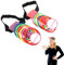 Giochi Addio al Nubilato, 24 Pezzi Gioco di Abilità con Pisello e Anelli Colorati Accessori per Giochi di Partito, Bachelorette Party Favor Girls Night out Party Games