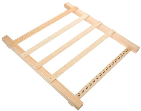 ABOOFAN Porte-bijoux mural cintres organisateur de cintre de bijoux presentoir bracelet présentoir bracelet approvisionnement de la maison stockage de boucle d'oreille suspendu en bois