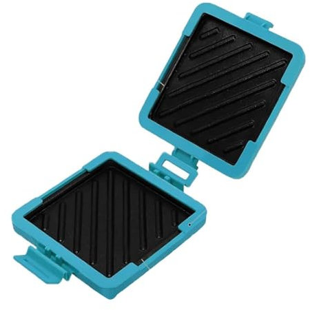 FYOBOT Tostadora para Microondas, Tostadora para Microondas, Tostadora para Microondas Sandwichera, Tostada para Microondas Sandwichera Azul