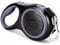 Retractable & Extendable Dog Lead/Leash, 8m Extra Long for Medium to Large Breeds Up to 110 lbs (50 kg) (Grey)