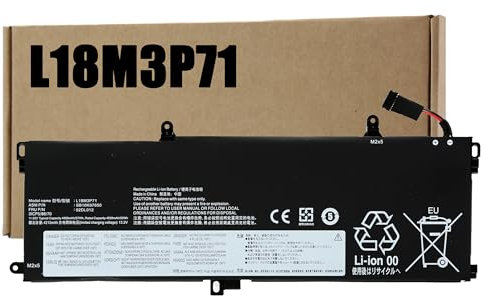 BLESYS L18M3P71 L18L3P71 Akku für Lenovo ThinkPad T590 P53S, P15s Gen 2 (20W6), T15 Gen 2 (20W4) Laptop 11,52V 57Wh