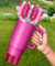 Toykee Cup Boot with Straw Cover for Stanley 40 30 oz - Bling Glitter Pink Bow Straw Topper and Diamond Caps with Bottom Protector 3 PCS Sets for Tumbler Accessories