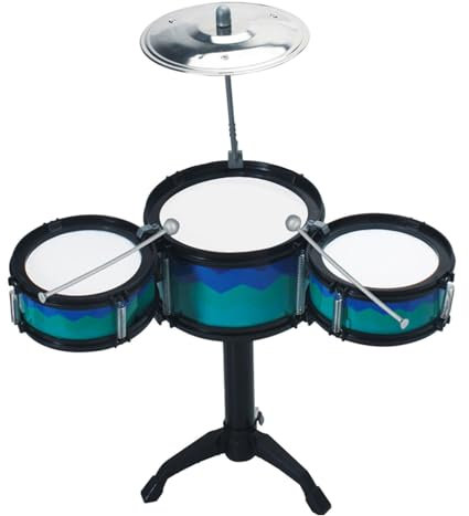 TTETTZ Kinder Schlagzeug Set, Percussion Instrumenten Set Als Geburtstagsgeschenk für Kinder