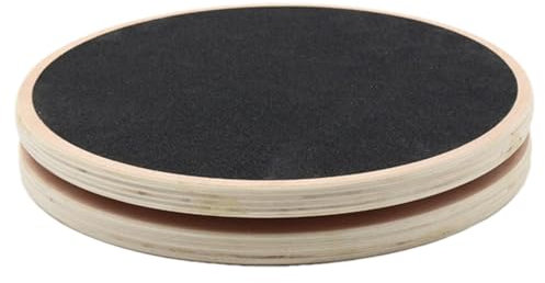 Wooden Waist Whisper, Rotating Fitness Gear, Trainingsgerät, Skulptur Twist Boards, 39,9 x 40,6 x 4,7 cm, ideal für alle Fitnesslevel und Ganzkörpertraining