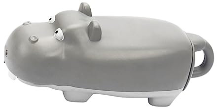HONITANO Großer Kapazitäts-wasserspielzeug-Hippo Mit Zieh Und Druckmechanismus Lustiger Wasser-Shooter Für Sommer Für Strand Und Badewanne Interaktive Spielzeug