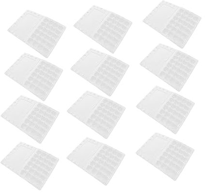 VILLCASE 12pezzi Scatola Per Uova Di Quaglia Pz Contenitore Trasparente Per Conservazione Uova Design Compatto E Sicuro Per Frigorifero E Armadio Per Viaggi E Picnic