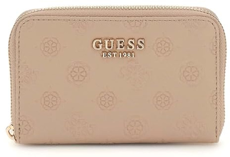GUESS Phoebe SLG Medium Zip Around Wallet M Simply Taupe Logo