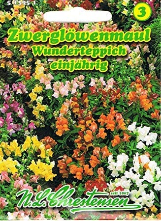N.L. Chrestensen 513951 Zwerglöwenmaul Wunderteppich (Zwerglöwenmaulsamen)