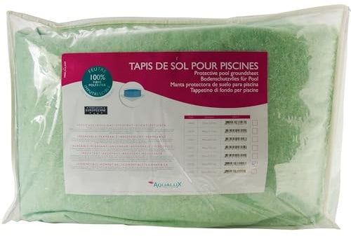 EDG by AQUALUX INTERNATIONAL - Tapis De Sol Piscine Hors Sol - 400 x 650 cm – 110 g/m² - Feutrine Piscine - Protection Liner