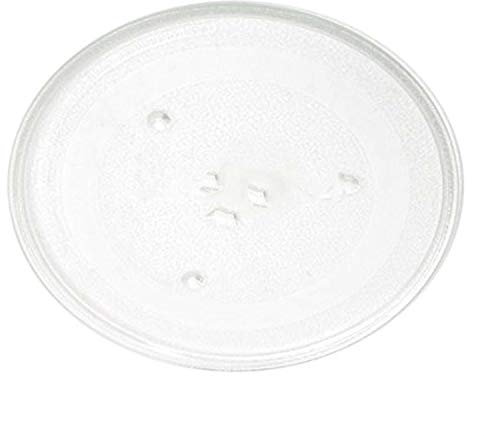 FindASpare Replacement Microwave Turntable Glass Plate with 6 Fixers for Samsung Microwave (288mm)