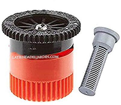 Pack 5 x BOQUILLA para DIFUSOR de riego. 3 METROS ALCANCE. Ángulo de riego REGULABLE 0 a 360º. Rosca hembra compatible con Hunter, Rain Bird, Irritrol, KRain, Signature.