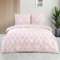 ZIRVEHOME Bettwäsche Set dreiteilig, 200x220 Bettbezug, Baumwolle, Barock Design, Fiorita V1