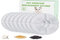 Filtre pour Fontaine à Eau pour Chat - 8 Pièces avec Résine et Carbone Actif - Capacité 1,6L