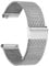 TStrap Metall Uhrenarmband Edelstahl Mesh - Silber Schnellverschluss Armband Uhren für Herren Damen - Weich Ersatz Smartwatch metallarmband Uhr - 18mm 20mm 22mm