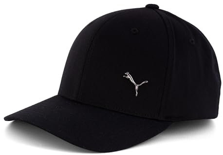 PUMA Unisex Metal Cat Flexfit Cap - Baseballkappe (Black, L-XL)